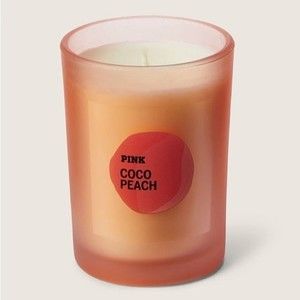 VICTORIA’S Secret PINK Coco Peach Soy-Wax Blend Candle